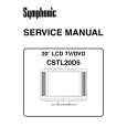 SYMPHONIC CSTL20D5 Service Manual