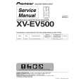 PIONEER XV-EV500/DLXJ/NC Instrukcja Serwisowa