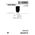 SONY SSD6900V Manual de Servicio