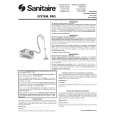 UNKNOWN SANITAIRE SP69 Owners Manual