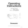 PANASONIC PTL757U Owners Manual PANASONIC PTL757U Owners Manual