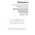 PANASONIC EW254 Owners Manual