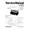 TECHNICS RSM225 Service Manual
