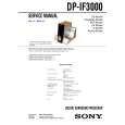 SONY DP-IF3000 Manual de Servicio