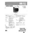SONY WMF63 Service Manual