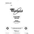 WHIRLPOOL LE5770XWW0 Catálogo de piezas