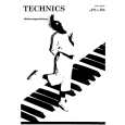 TECHNICS SXE55 Owners Manual
