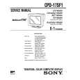 SONY MULTISCAN 17SF Service Manual