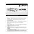 HITACHI HA-M44 Owners Manual