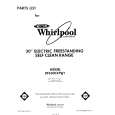 WHIRLPOOL RF3600XPW1 Catálogo de piezas
