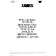 ZANUSSI ZFF22/8 Owners Manual