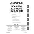ALPINE IVXM706 Owners Manual
