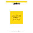 ZANUSSI ZCM700X Owners Manual