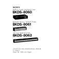 SONY BKDS-8060 Instrukcja Serwisowa