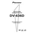 PIONEER DV-636D/WVXJ Instrukcja Obsługi