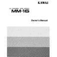 KAWAI MM16 Owners Manual