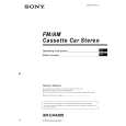SONY XR-CA430X Owners Manual
