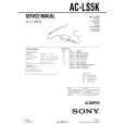 SONY ACLS5K Service Manual