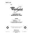 WHIRLPOOL MW8580XP0 Parts Catalog