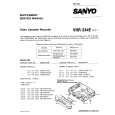 SANYO VHR244E Service Manual