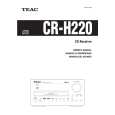 TEAC CR-H220 Instrukcja Obsługi