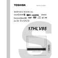 TOSHIBA 17HLV85 Service Manual