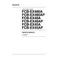 SONY FCBEX480AP Service Manual