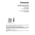 PANASONIC KXTG2632B Owners Manual