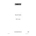 ZANUSSI ZFT 120 F Owners Manual