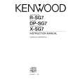 KENWOOD X-SG7 Owners Manual