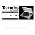 TECHNICS SL-1700 Owners Manual