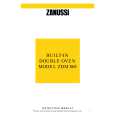 ZANUSSI ZDM868W Owners Manual
