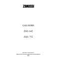 ZANUSSI ZGG752ALUR Owners Manual