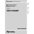 PIONEER DEH-P390MP/XS/UC Instrukcja Obsługi