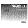 YAMAHA K-09 Manual de Usuario