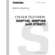 TOSHIBA 50WP16B Instrukcja Serwisowa