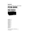 SONY PCM-9000 Instrukcja Serwisowa