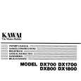 KAWAI DX1800 Owners Manual