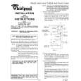 WHIRLPOOL RJH3330 Manual de Instalación
