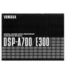 YAMAHA DSP-A700 Instrukcja Obsługi