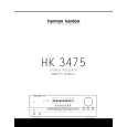 HARMAN KARDON HK3475 Owners Manual