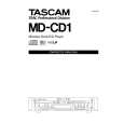 TEAC MD-CD1 Instrukcja Obsługi