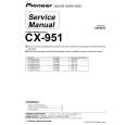 PIONEER CX-951 Service Manual