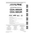ALPINE CDA-9855R Owners Manual