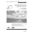PANASONIC PVGS33 Owners Manual