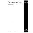 AEG FAV4055 D Instrukcja Obsługi