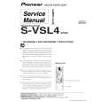 PIONEER S-VSL4/XCN5 Instrukcja Serwisowa