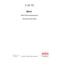 AEG S265KG Instrukcja Obsługi