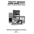 TRICITY BENDIX AW870 Manual de Usuario