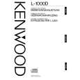 KENWOOD L-1000D Owners Manual